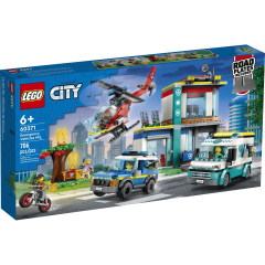Центр управления спасательным транспортом LEGO - Конструктор (60371)
