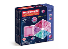 Магнитный конструктор Magformers Базовый Супер 3Д набор Вдохновение, 14 эл