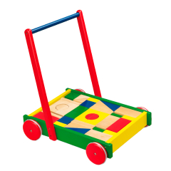 Baby Walkers Viga Toys Trollers с кубиками (50306b)