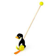 Іграшка-каталка Viga Toys Пінгвін (50962)