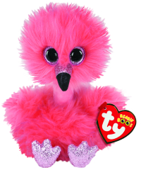Baby Soft Toy Flamingo Ty Beanie Boo's 15 см (36381)