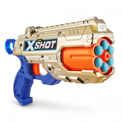 Швидкострільний бластер X-Shot EXCEL Reflex 6 Golden (36475Z)