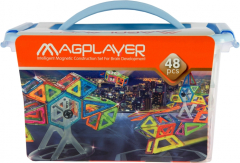 Магнітний конструктор Magplayer 48 од. (MPT-48)