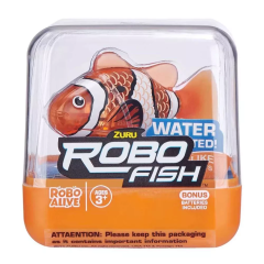 Інтерактивна іграшка ROBO ALIVE - РОБОРИБКА (помаранчева)