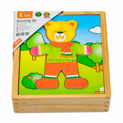 Деревянный набор игрушек для медвежьей игрушки (56401)