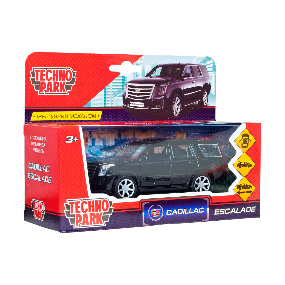 Автомодель Technopark Cadillac Escalade (черный, 1:32) (ESCALADE-BK)