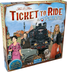 Настільна гра Days of Wonder Квиток на поїзд. Польща (Ticket To Ride. Poland) (англ.)