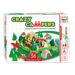 Логическая игра Eureka 3D Puzzle Crazy Campers (Безумные Кемперсы) (473541)