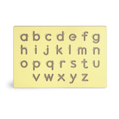 Дерев'яна дошка Viga Toys Написання малих літер дерев'яний (50858)