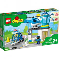 Конструктор LEGO Полицейский участок и вертолёт (10959)