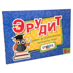 Настольная игра Strateg Эрудит на русском языке (30450)