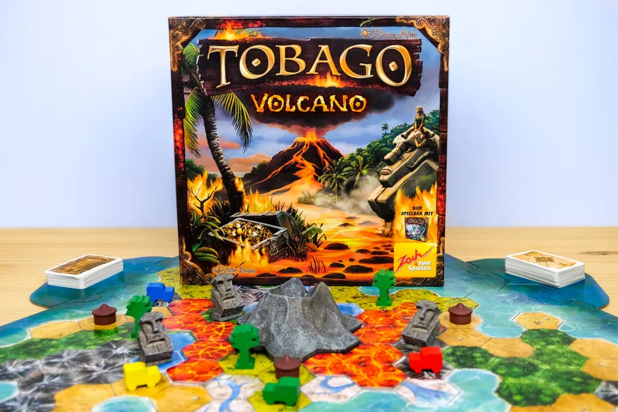 Тобаго: Вулкан (Tobago: Volcano) (англ.) - Настольная игра