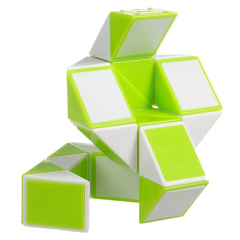 Головоломка Smart Cube Змейка бело-зеленая