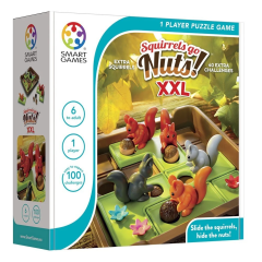 Вперед, за горіхами! XXL (Squirrels Go Nuts XXL) Smart Games - Настільна гра (SG 425 XL)