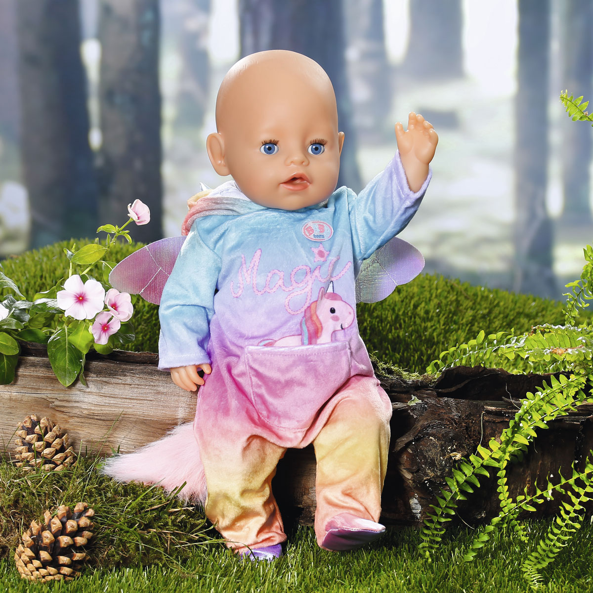 Одежда для куклы BABY born Радужный единорог (828205)