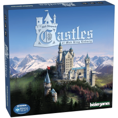 Настольная игра Bezier Games Замки безумного короля Людовика (Castles of Mad King Ludwig) (англ.)