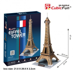 Трехмерный дизайнер Cubicfun Eiffel Tower (C044H)