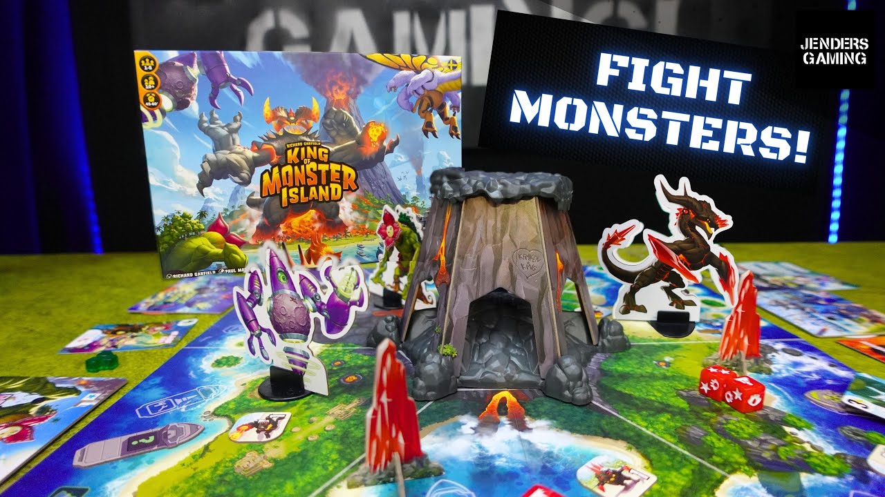 Король острова монстрів (King of Monster Island) (EN) IELLO - Настільна гра