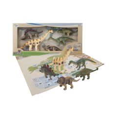 Навчальний ігровий набір з QR-картою Wenno Травоїдні динозаври (WHD1701)