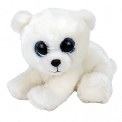 М'яка іграшка ty beanie babies білий ведмідь 15 см (40173)