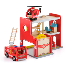 Ігровий набір Viga Toys Пожежна станція (50828)