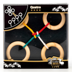Деревʼяна головоломка Eureka 3D Puzzle Quatro