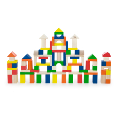 Кубики Viga Toys Большое строительство, 100 шт., 2,5 см (50334)