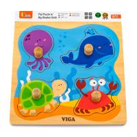 Пазл Viga Toys Морські жителі (50132)
