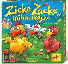 Цыплячьи бега (Zicke Zacke Hühnerkacke) (нем.) - Настольная игра