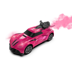 Автомобіль SPRAY CAR на р/к – SPORT (рожевий, 1:24, світло, вихлопна пара)
