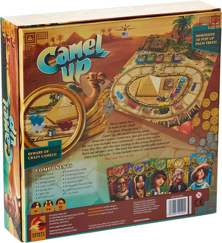 Верблюды, вперед 2.0 (Camel Up: Second Edition) (UA) Plan B Games - Настольная игра