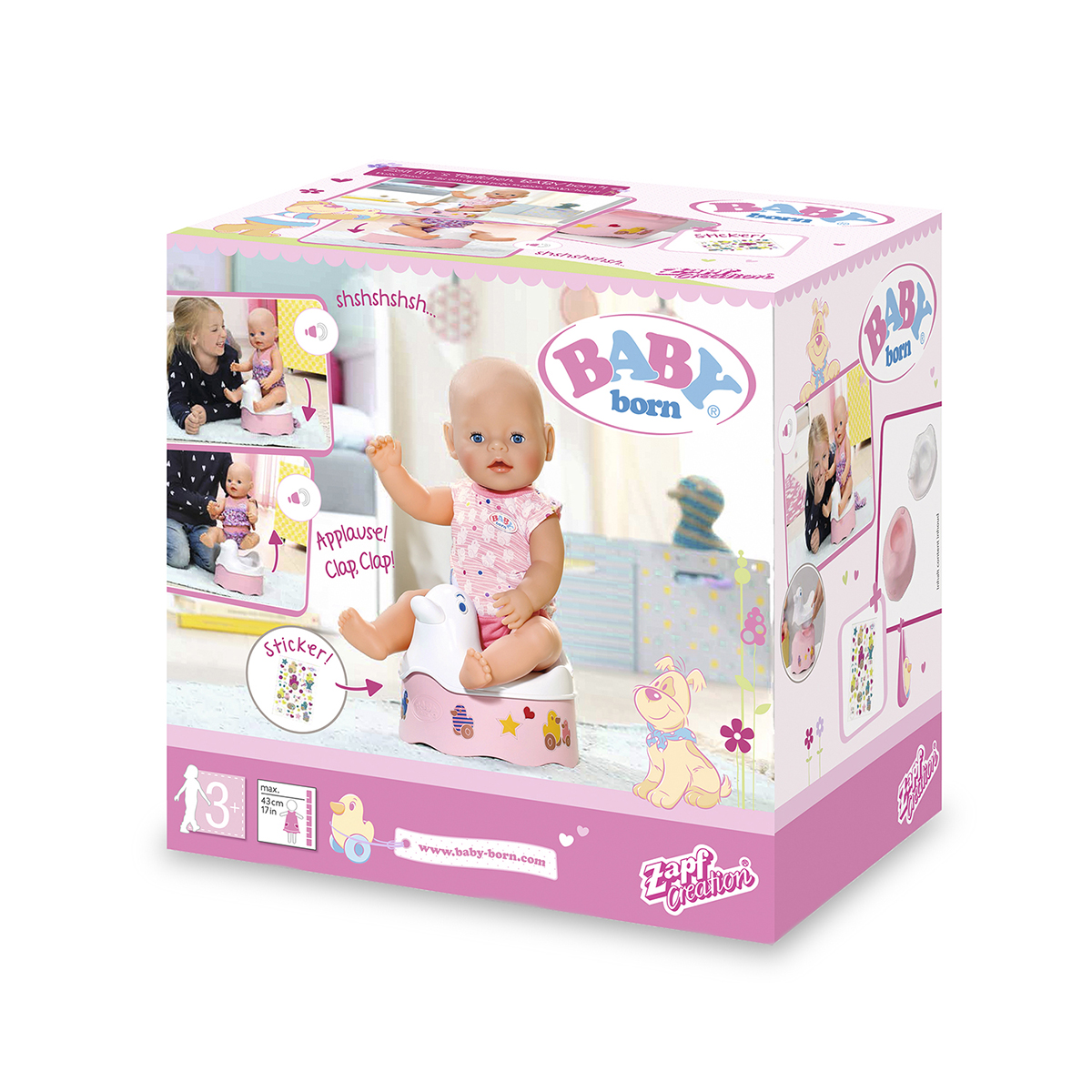 Интерактивный горшочек для куклы BABY born Уточка (822531)