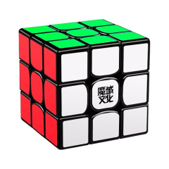Кубик 3х3 MoYu WeiLong GTS 2M (чорний) магнітний