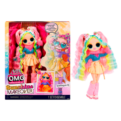 Кукла L.O.L. Surprise! серии O.M.G. Sunshine Makeover DJ Баблгам (589426)