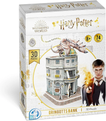 Банк Гринготтс Пазл 3D Гарри Поттер (Gringotts Bank Set 3D puzzle Harry Potter) 4D Puzz