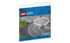 Конструктор LEGO Поворот та перехрестя (60237)