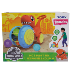 Каталка Toomies Jurassic World Динозавр із кульками (E73254C)