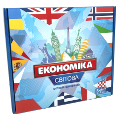 Настольная игра Strateg Экономика мировая монополия на украинском языке (7007)
