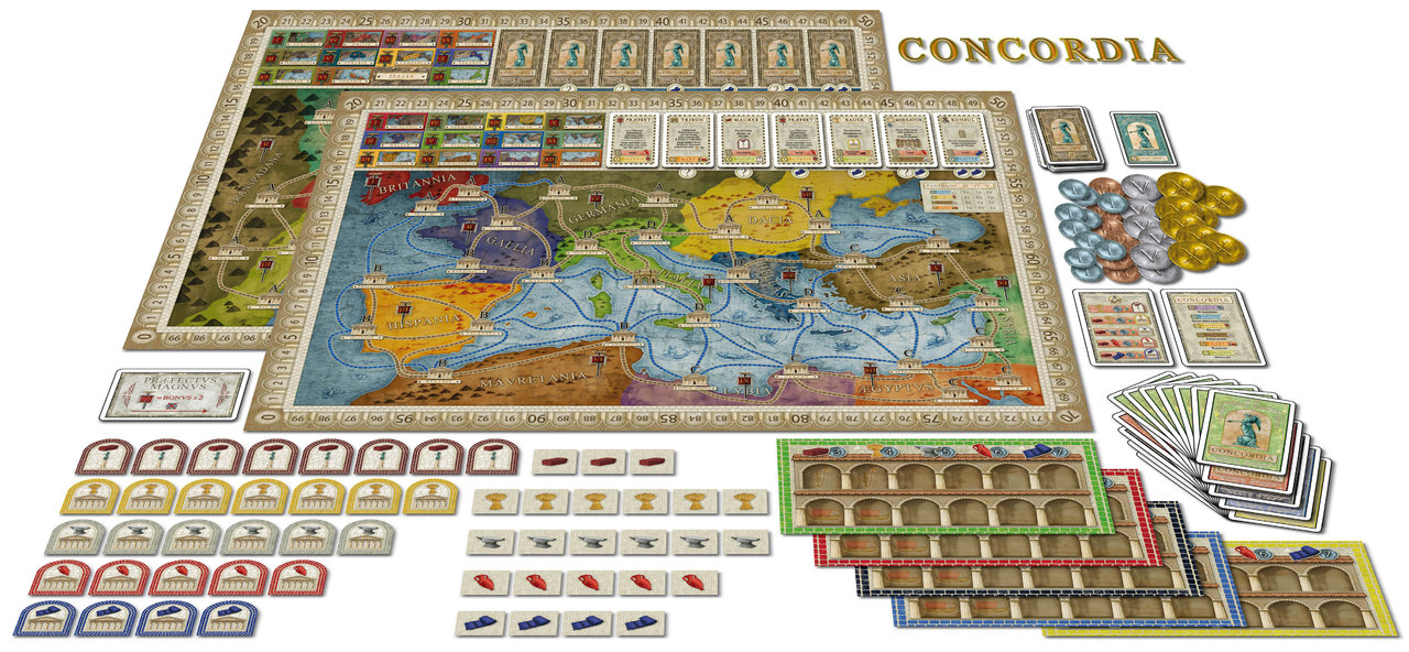Concordia (Конкордия)(ENG/DE) PD-Verlag – Настольная игра (PS066)
