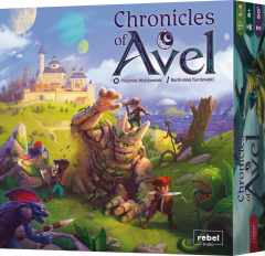 Настольная игра Rebel Chronicles of Avel (Хроники Авеля) (англ.)