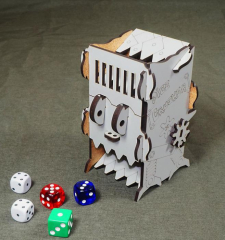 Башня для бросания кубиков Правильные игры (серый) (231291)