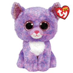 Дитяча іграшка м’яконабивна TY Beanie Boo's 36248 Лавандове кошеня "CASSIDY" 15см, 36248