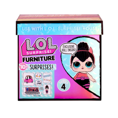 Ігровий набір із лялькою LOL Surprise! Furniture - Перчинка з автомобілем (572619)