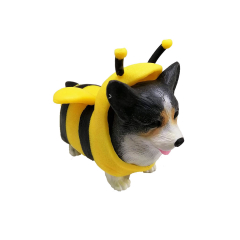 Стретч-іграшка у вигляді тварини Dress Your Puppy s1 - Цуценя в костюмі (корги-бджілка) (0222-7)