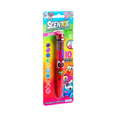 Многоцветная ароматная ручка Scentos Волшебное настроение (10 цветов)