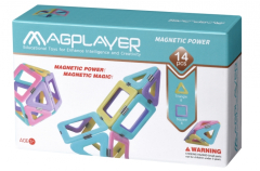 Магнітний конструктор MagPlayer набір 14 ел (MPH2-14)