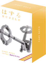 Металлическая головоломка Huzzle 2* Ключи-2 (Huzzle Key II)