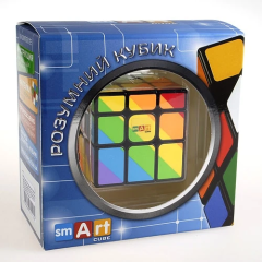 Зеркальный кубик Smart Cube Черный - Радужный