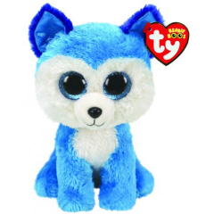 М'яка іграшка ty beanie boo's блакитний хаскі 15 см (36310)