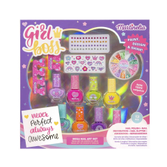 MARTINELIA SUPER GIRL MEGA NAIL ART SET набiр для нігтів 13 позицiй, арт. 11912